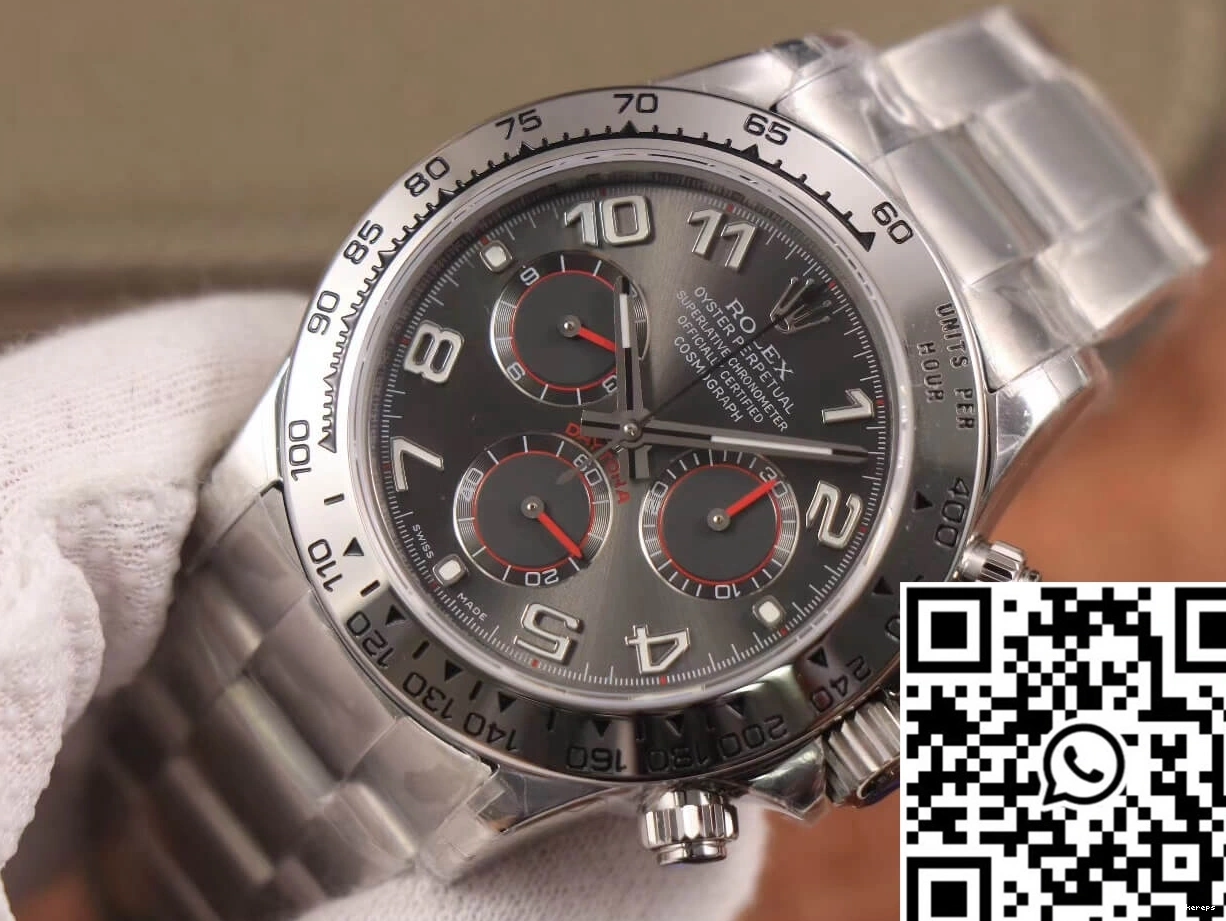 JH Rolex 116509 Factory Stainless Cozy 1032 Steel Daytona Cosmograph 0820